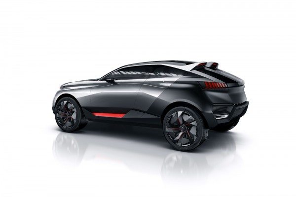 Peugeot Quartz Hybrid Crossover Concept Images and Details (4)