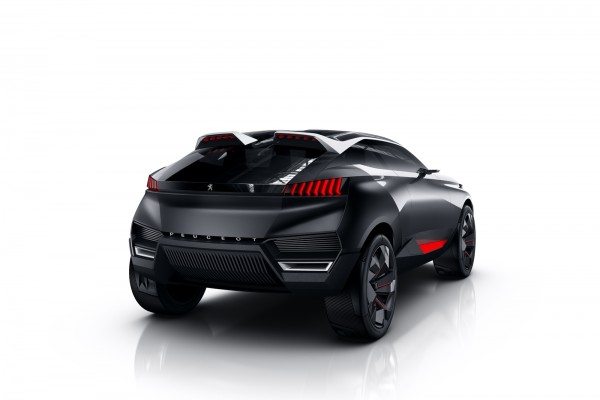 Peugeot Quartz Hybrid Crossover Concept Images and Details (5)
