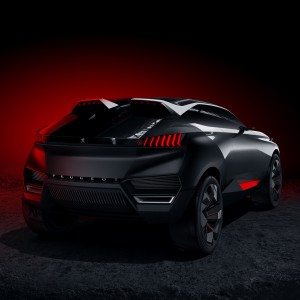 Peugeot Quartz Hybrid Crossover Concept Images and Details