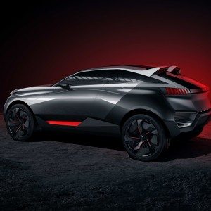 Peugeot Quartz Hybrid Crossover Concept Images and Details