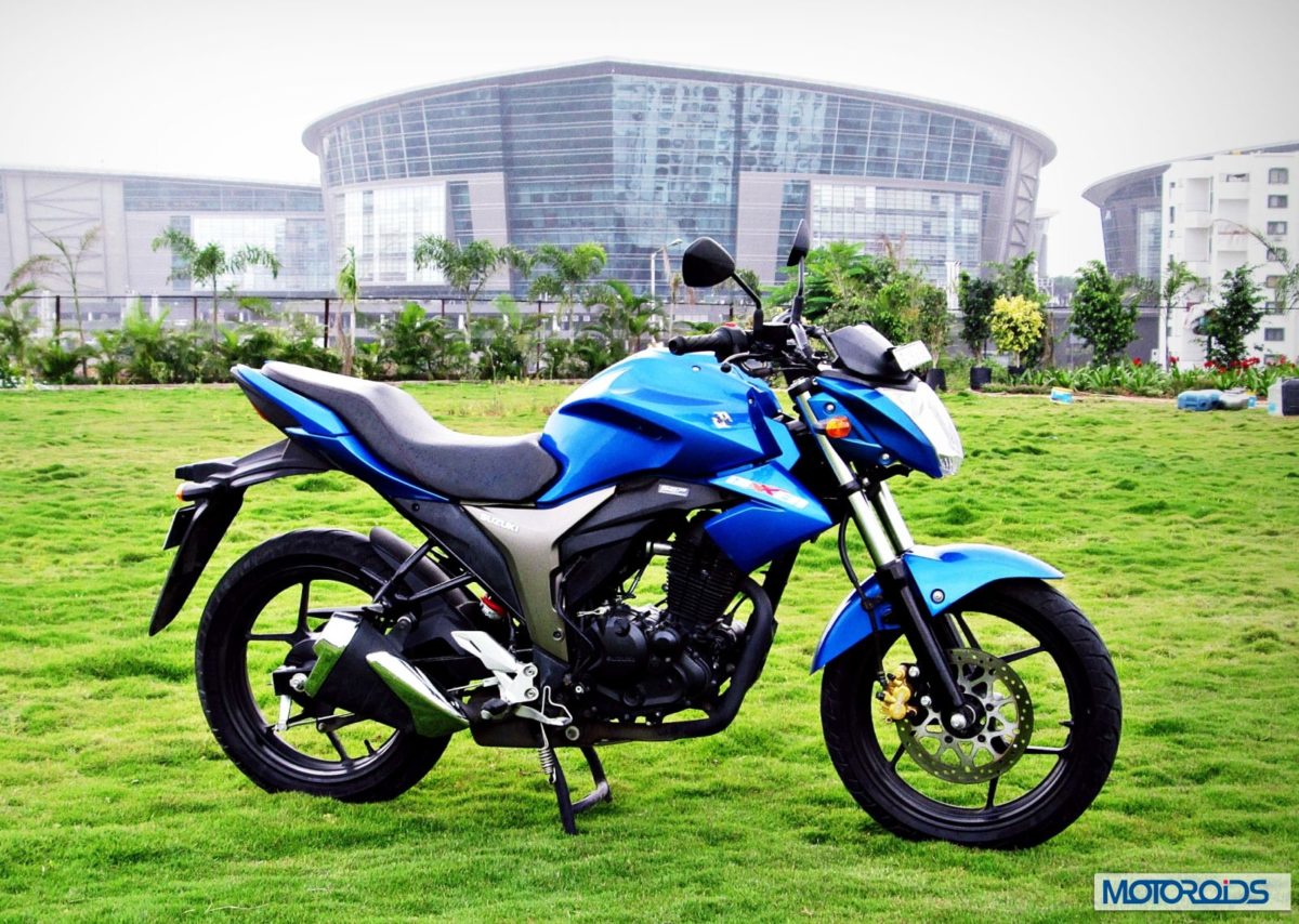 Suzuki Gixxer  Review Image Right Side View