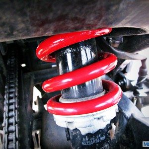 Suzuki Gixxer  Review Rear Suspension