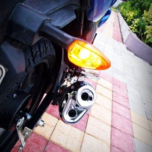 Suzuki Gixxer  Review Rear Turn Indicator