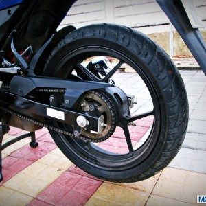 Suzuki Gixxer  Review Rear Tyre