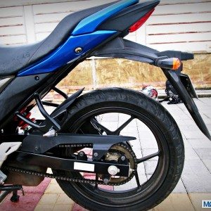 Suzuki Gixxer  Review Rear Tyre Mud Flap Drive Chain