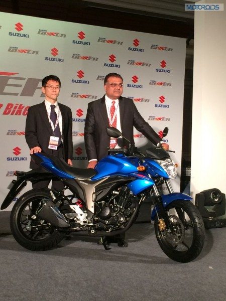 Suzuki Gixxer bike revealed