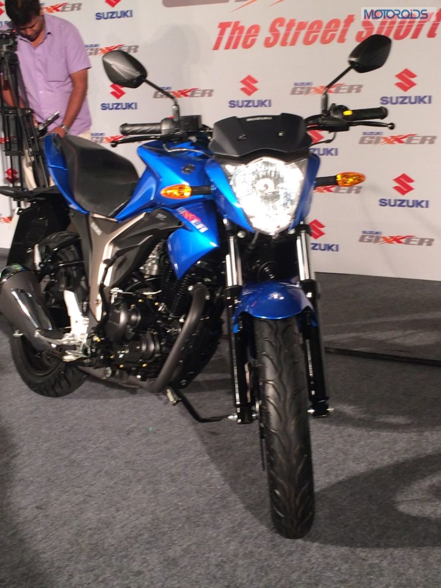 Suzuki Gixxer launch stills