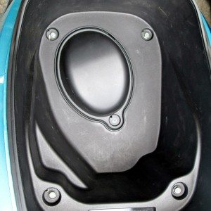 TVS Scooty Zest  Underseat Storage