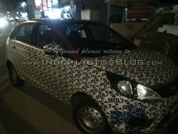 Tata Bolt's LED tail lamp glow pattern revealed (2)