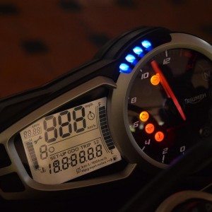 Triumph Street Triple Dashboard