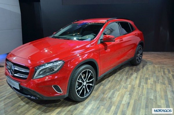 mercedes gla class india launch expo