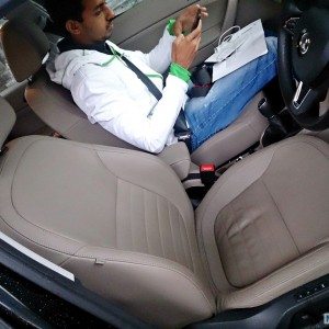 new  Skoda Yeti seats