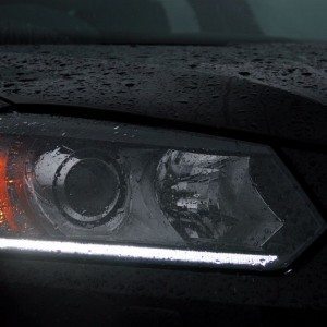 new  Skoda yeti headlamps