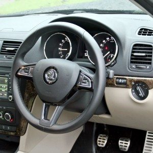 new  Skoda yeti interior