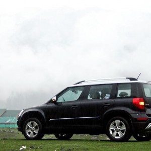 new  Skoda yeti side