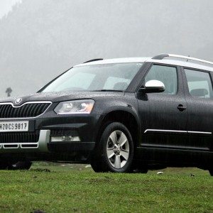 new  Skoda yeti side