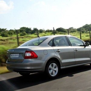 new  skoda Rapid action silver