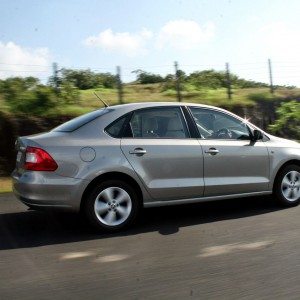 new  skoda Rapid action silver