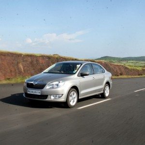 new  skoda Rapid action silver