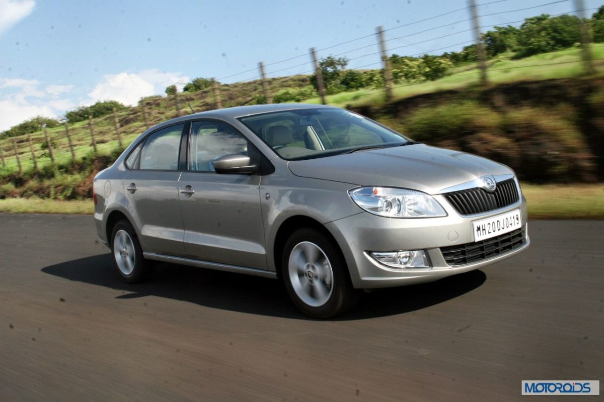 new  skoda Rapid action silver