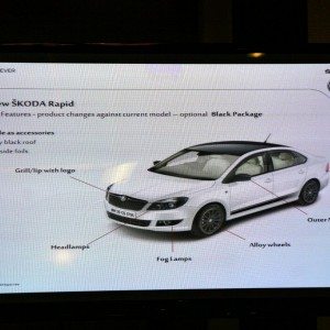 new  skoda rapid changes