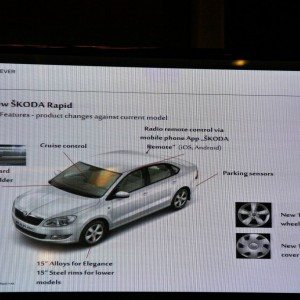 new  skoda rapid changes