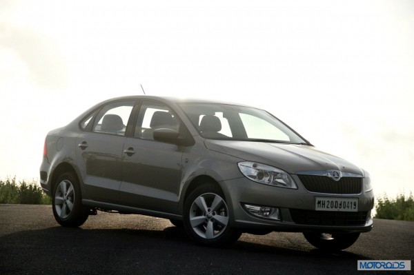 new 2014 skoda rapid facelift front  (1)