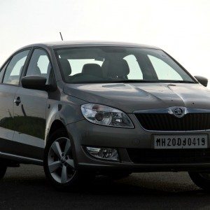 new  skoda rapid facelift front