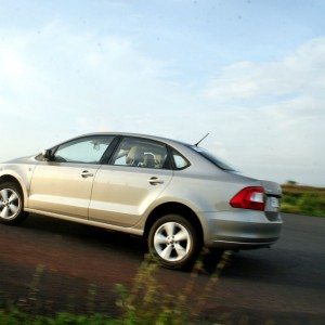 new  skoda rapid india side