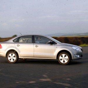 new  skoda rapid india side