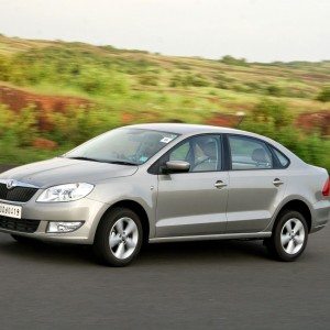 new  skoda rapid india side