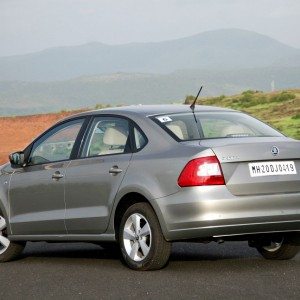 new  skoda rapid rear