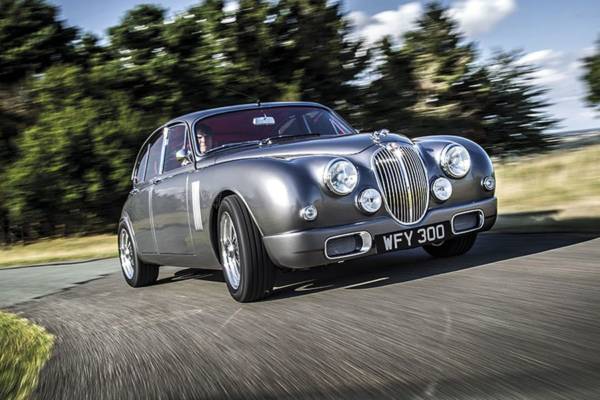 one off modernized jaguar mk by ian callum