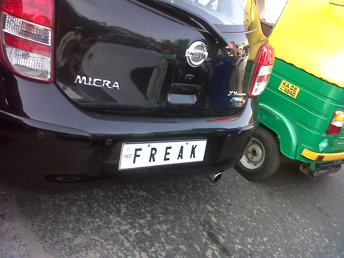 reg plates