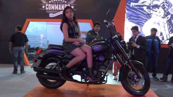 um renegade commando india launch price