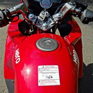 Hero MotoCorp Karizma ZMR Review Fuel Tank