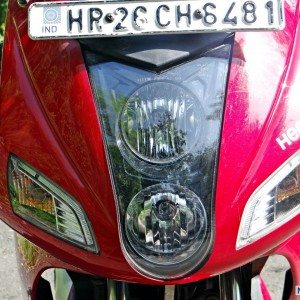 Hero MotoCorp Karizma ZMR Review Headlight