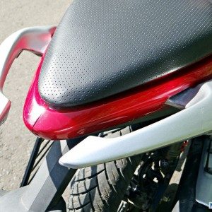 Hero MotoCorp Karizma ZMR Review Pillion Grab Rails