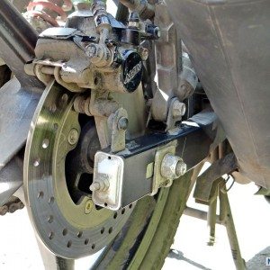 Hero MotoCorp Karizma ZMR Review Rear Disc Brake