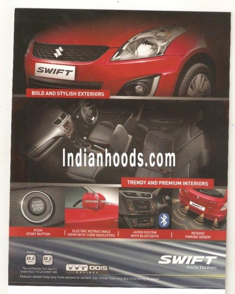 2015 Maruti Suzuki Swift brochure (1)