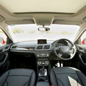 Audi Q Dynamic  TDI interior
