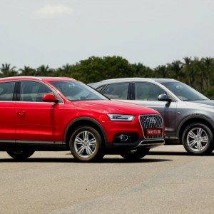 Audi Q Dynamic red