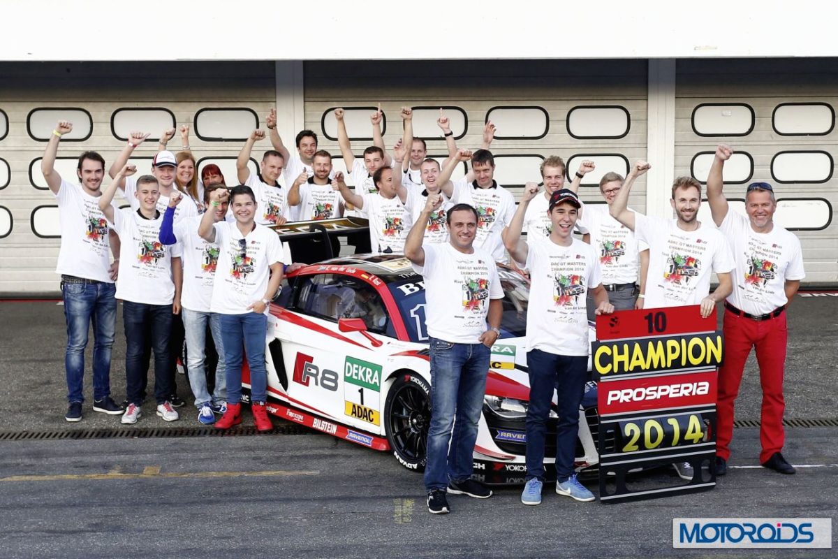 Audi R LMS ultra wins ADAC GT Masters