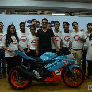 Gulf Oil Ride With Dhoni