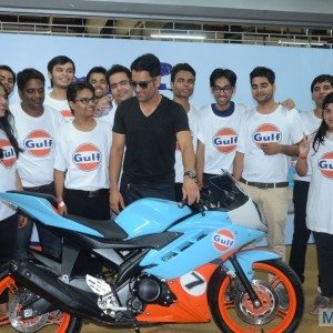 Gulf Oil Ride With Dhoni