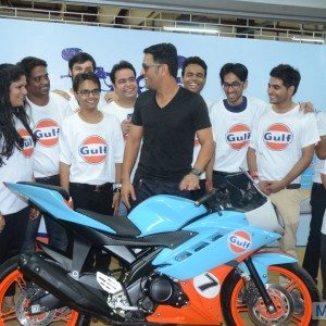 Gulf Oil Ride With Dhoni