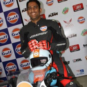 Gulf Oil Ride With Dhoni