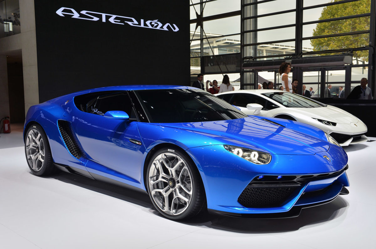 Lamborghini Asterion LPI   At Paris Motor Show