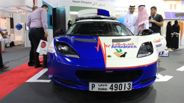 Lotus Evora Ambulance Dubai