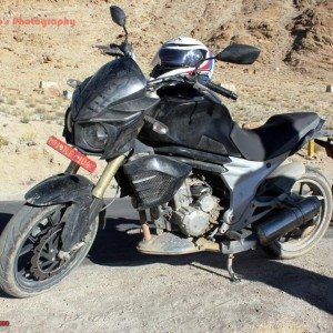 Mahindra Mojo Spied In Ladakh